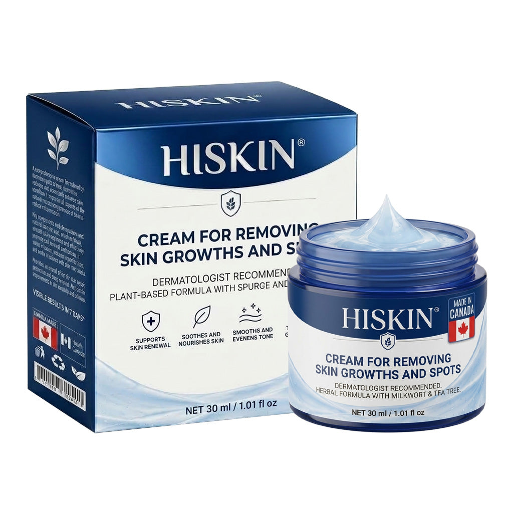 HISKIN® 10-in-1 Targeted Skin Tag & Dark Spot Cream – 7-Day Painless, Scar-Free Herbal Formula