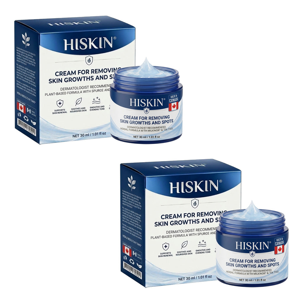 HISKIN® 10-in-1 Targeted Skin Tag & Dark Spot Cream – 7-Day Painless, Scar-Free Herbal Formula