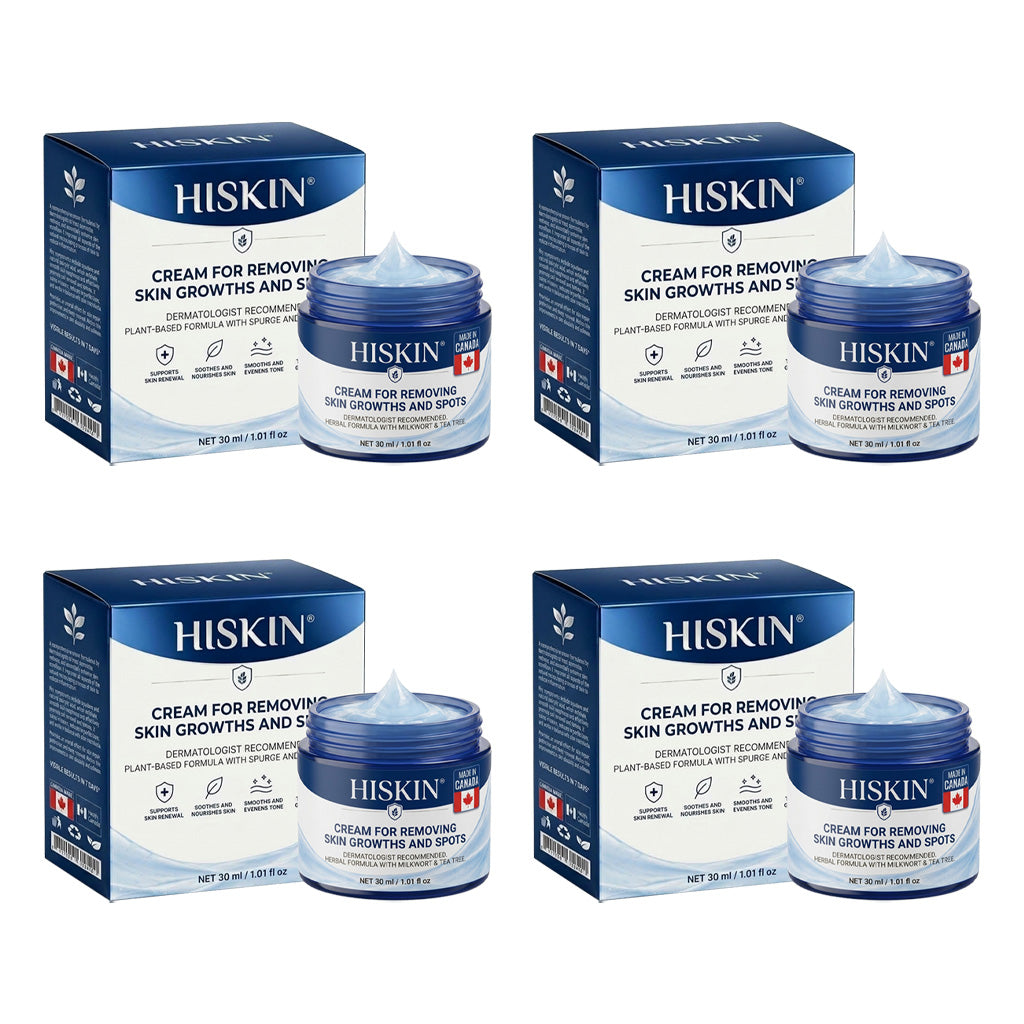 HISKIN® 10-in-1 Targeted Skin Tag & Dark Spot Cream – 7-Day Painless, Scar-Free Herbal Formula