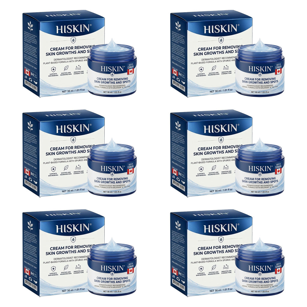 HISKIN® 10-in-1 Targeted Skin Tag & Dark Spot Cream – 7-Day Painless, Scar-Free Herbal Formula