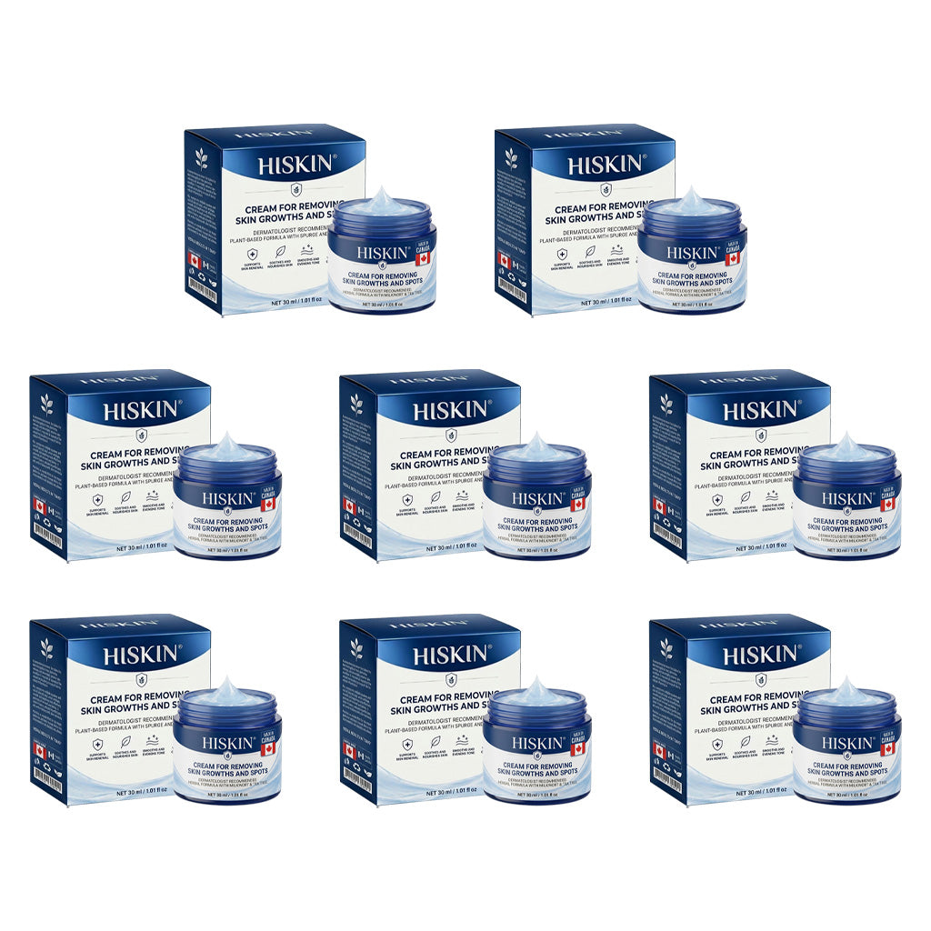HISKIN® 10-in-1 Targeted Skin Tag & Dark Spot Cream – 7-Day Painless, Scar-Free Herbal Formula