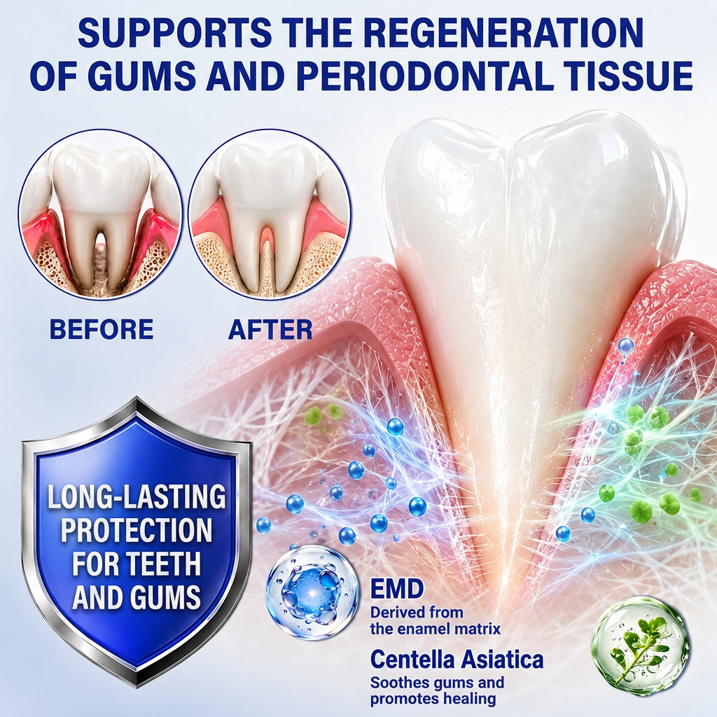 👨‍⚕️🦷 HISKIN® GumRevive – Intensive Targeted Gum & Receding Care Gel