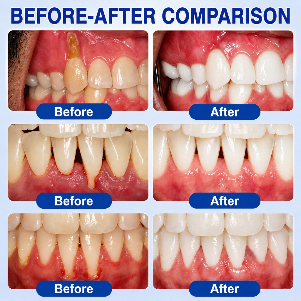 👨‍⚕️🦷 HISKIN® GumRevive – Intensive Targeted Gum & Receding Care Gel