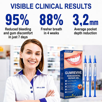 👨‍⚕️🦷 HISKIN® GumRevive – Intensive Targeted Gum & Receding Care Gel
